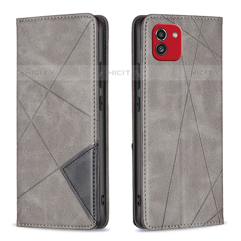 Custodia Portafoglio In Pelle Cover con Supporto B07F per Samsung Galaxy A03