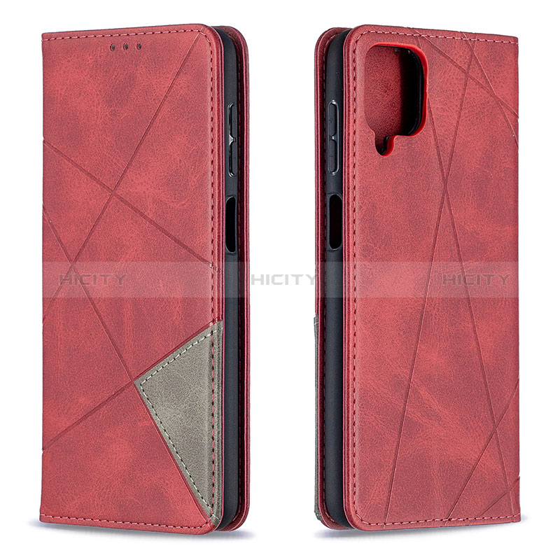 Custodia Portafoglio In Pelle Cover con Supporto B07F per Samsung Galaxy A12