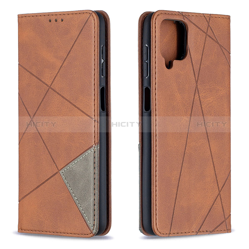 Custodia Portafoglio In Pelle Cover con Supporto B07F per Samsung Galaxy A12