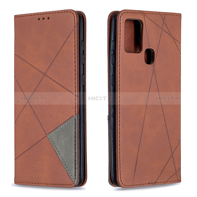 Custodia Portafoglio In Pelle Cover con Supporto B07F per Samsung Galaxy A21s