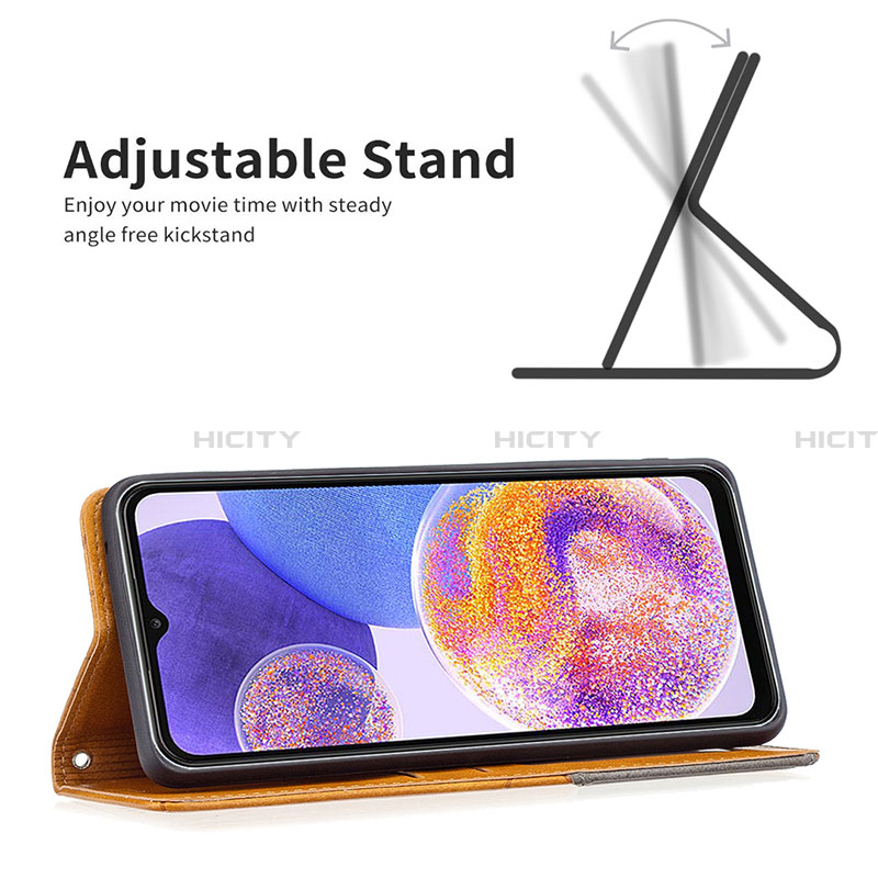 Custodia Portafoglio In Pelle Cover con Supporto B07F per Samsung Galaxy A23 4G