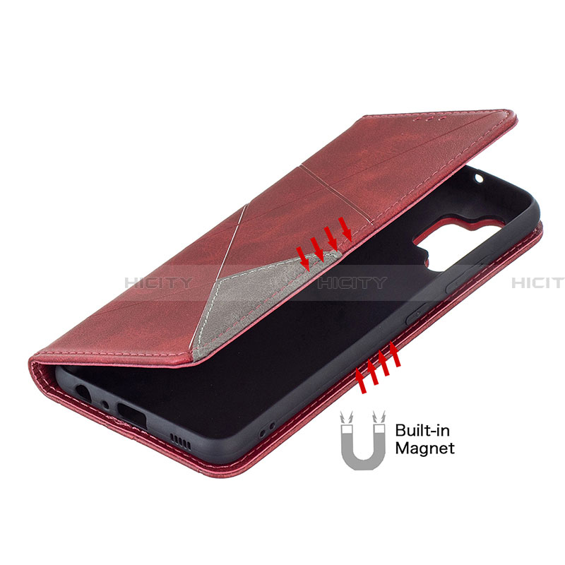 Custodia Portafoglio In Pelle Cover con Supporto B07F per Samsung Galaxy A32 4G