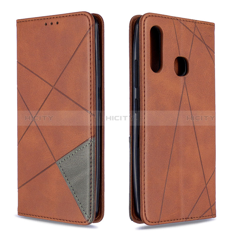 Custodia Portafoglio In Pelle Cover con Supporto B07F per Samsung Galaxy A70E