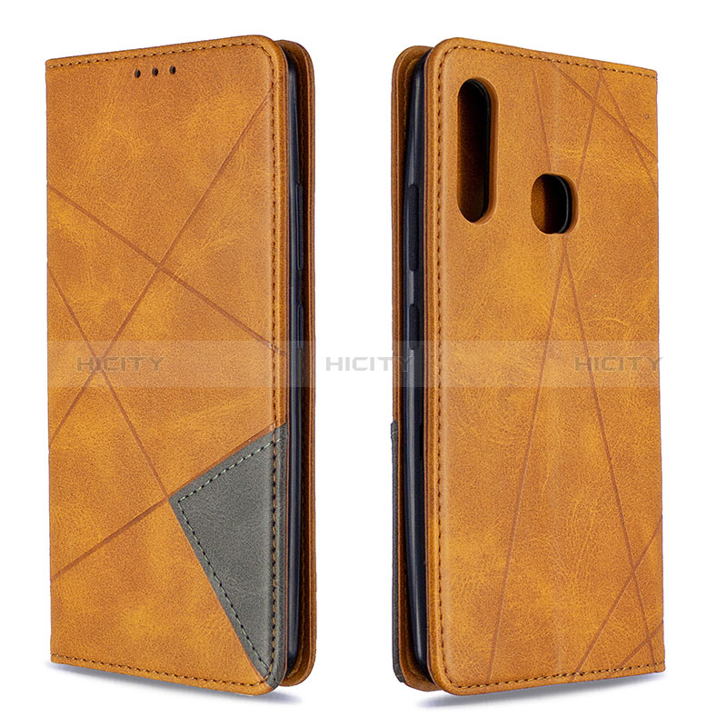 Custodia Portafoglio In Pelle Cover con Supporto B07F per Samsung Galaxy A70E