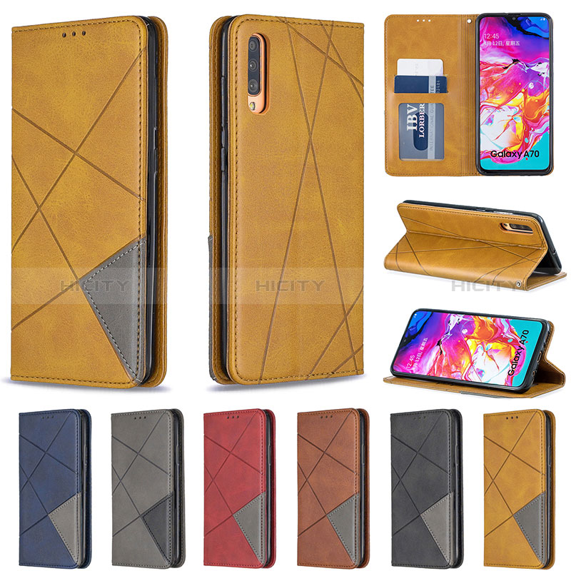 Custodia Portafoglio In Pelle Cover con Supporto B07F per Samsung Galaxy A70S