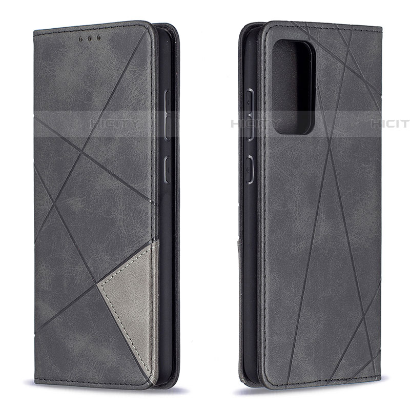 Custodia Portafoglio In Pelle Cover con Supporto B07F per Samsung Galaxy A72 5G Nero
