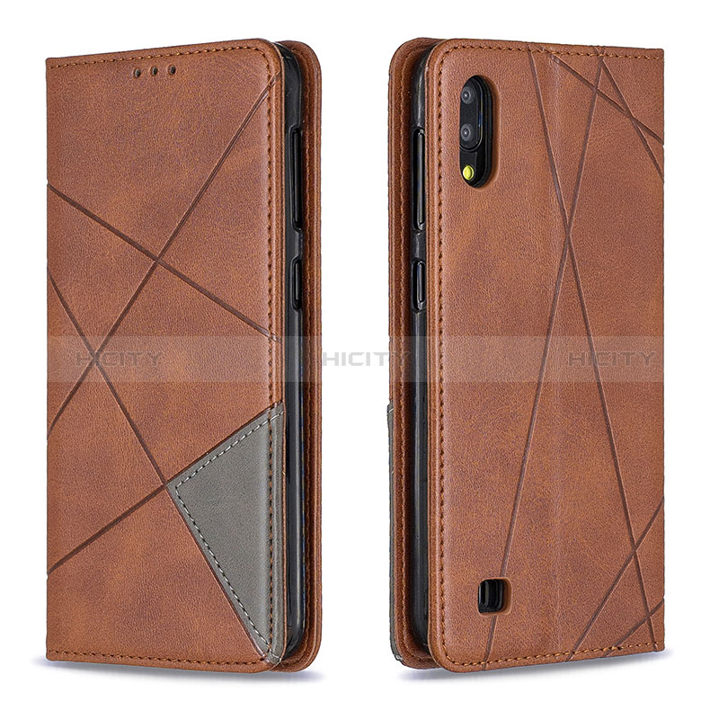 Custodia Portafoglio In Pelle Cover con Supporto B07F per Samsung Galaxy M10