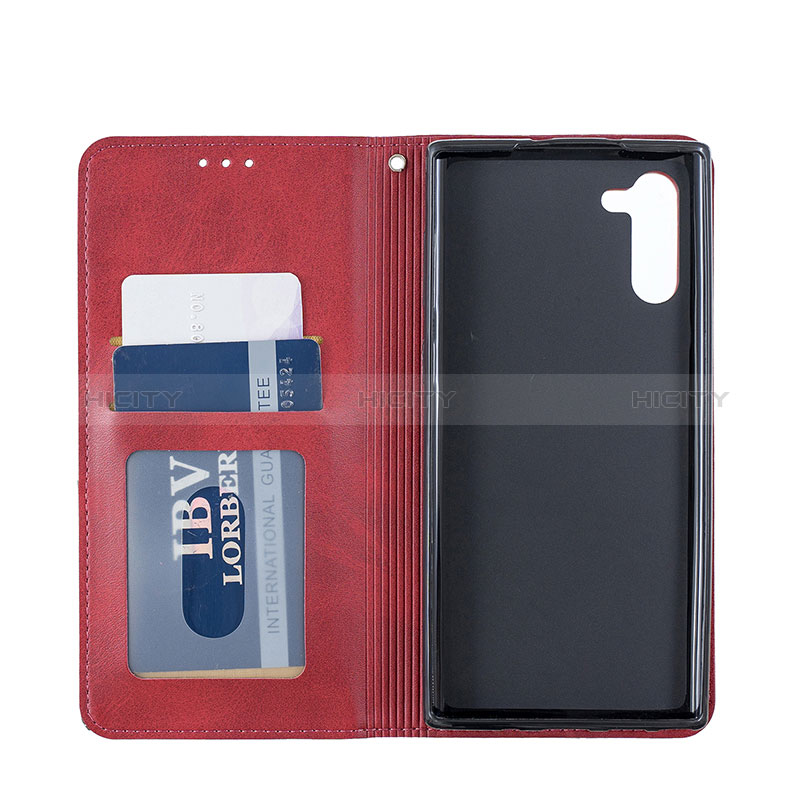 Custodia Portafoglio In Pelle Cover con Supporto B07F per Samsung Galaxy Note 10 5G