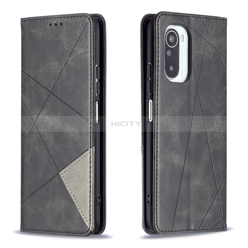 Custodia Portafoglio In Pelle Cover con Supporto B07F per Xiaomi Mi 11i 5G Nero