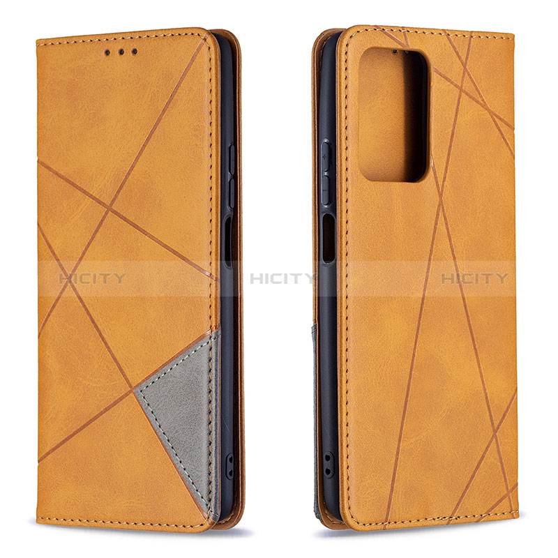 Custodia Portafoglio In Pelle Cover con Supporto B07F per Xiaomi Mi 11T 5G Marrone Chiaro