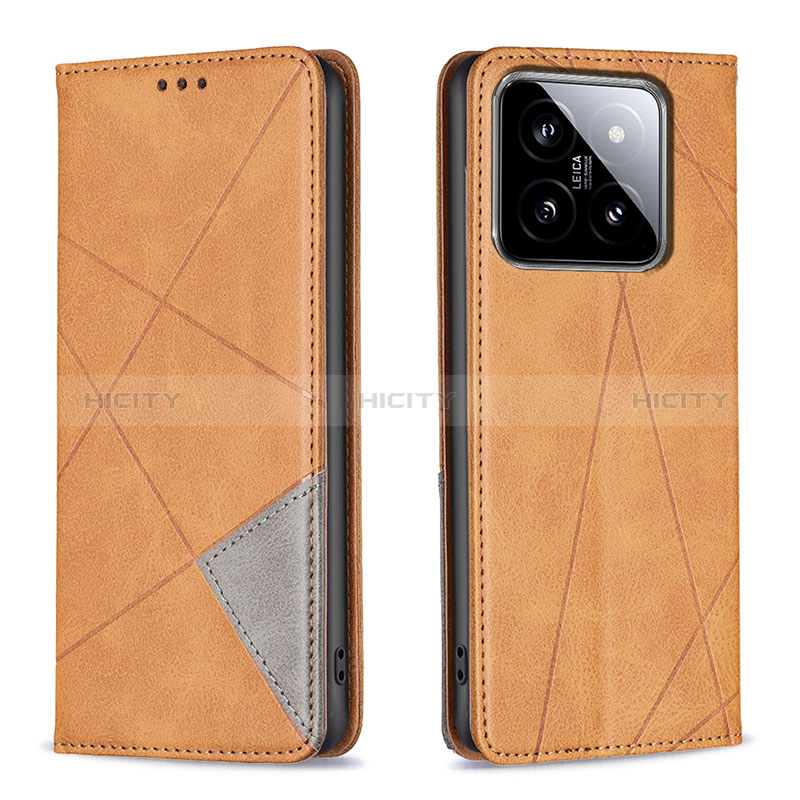 Custodia Portafoglio In Pelle Cover con Supporto B07F per Xiaomi Mi 14 Pro 5G