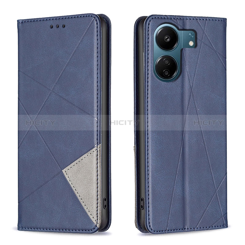 Custodia Portafoglio In Pelle Cover con Supporto B07F per Xiaomi Poco C65