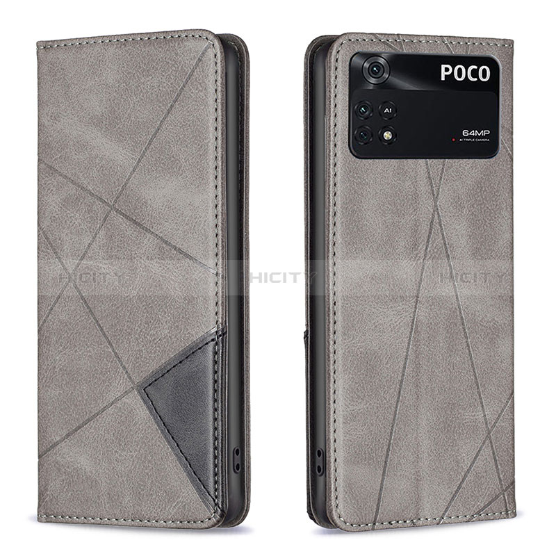 Custodia Portafoglio In Pelle Cover con Supporto B07F per Xiaomi Poco M4 Pro 4G