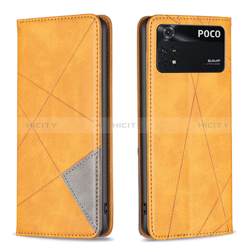 Custodia Portafoglio In Pelle Cover con Supporto B07F per Xiaomi Poco M4 Pro 4G