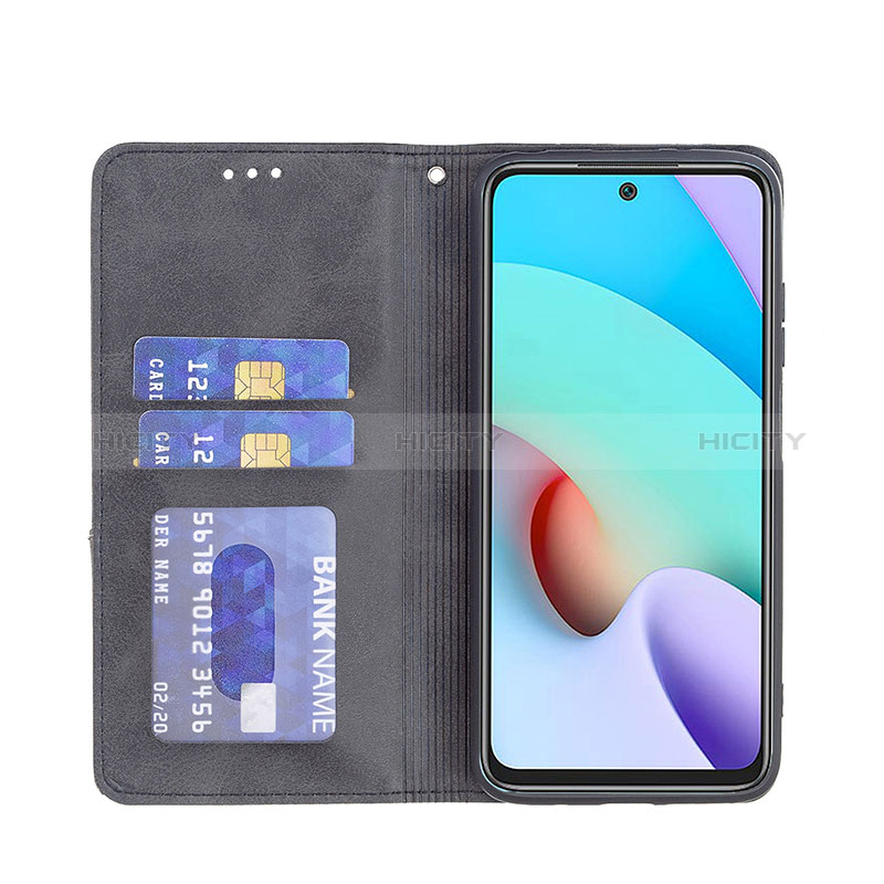 Custodia Portafoglio In Pelle Cover con Supporto B07F per Xiaomi Redmi 10 (2022)