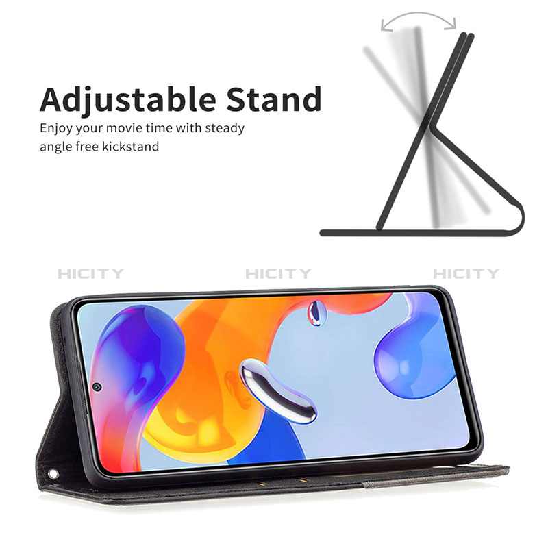 Custodia Portafoglio In Pelle Cover con Supporto B07F per Xiaomi Redmi Note 11 Pro 4G