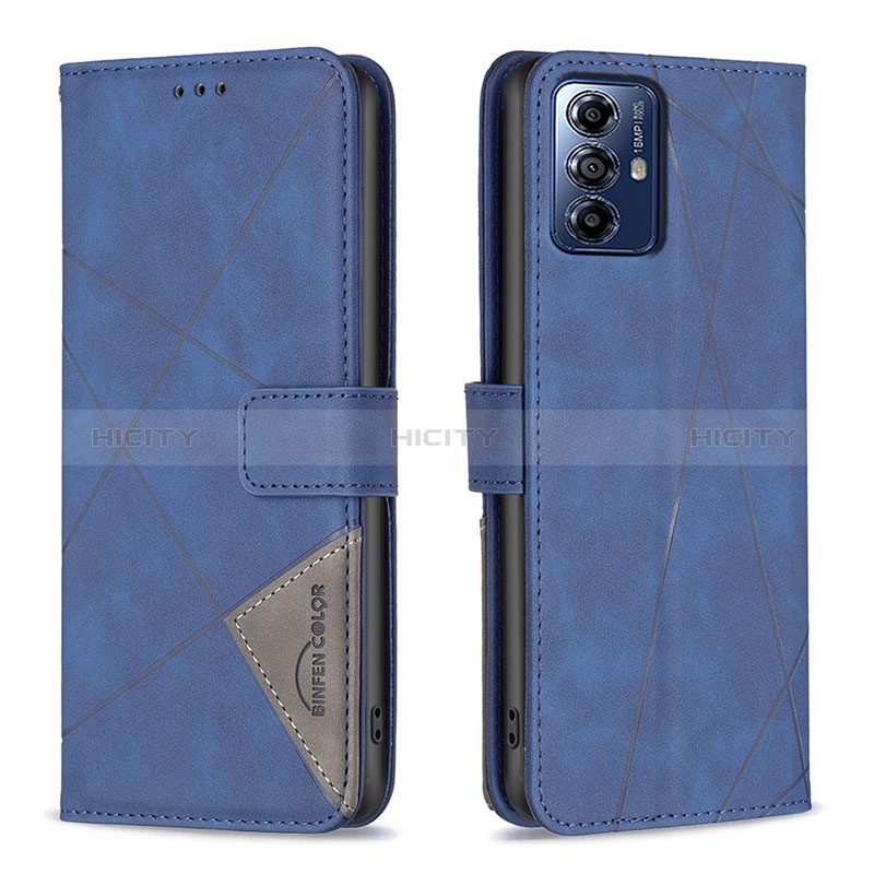 Custodia Portafoglio In Pelle Cover con Supporto B08F per Motorola Moto G Play (2023)