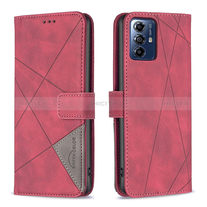 Custodia Portafoglio In Pelle Cover con Supporto B08F per Motorola Moto G Play Gen 2