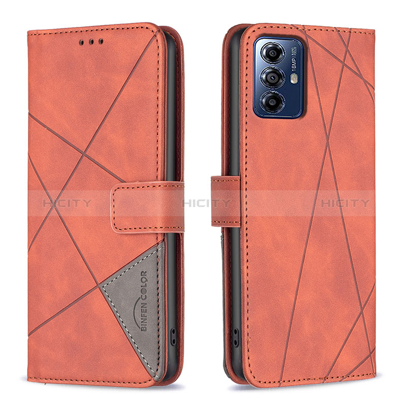 Custodia Portafoglio In Pelle Cover con Supporto B08F per Motorola Moto G Play Gen 2