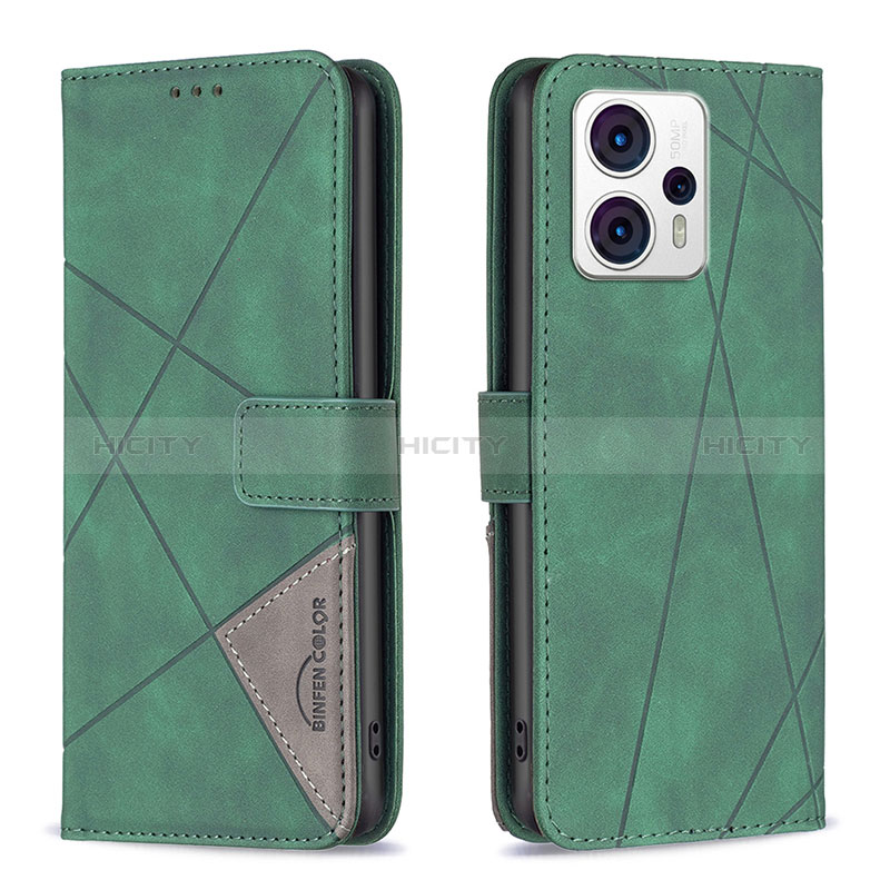 Custodia Portafoglio In Pelle Cover con Supporto B08F per Motorola Moto G13