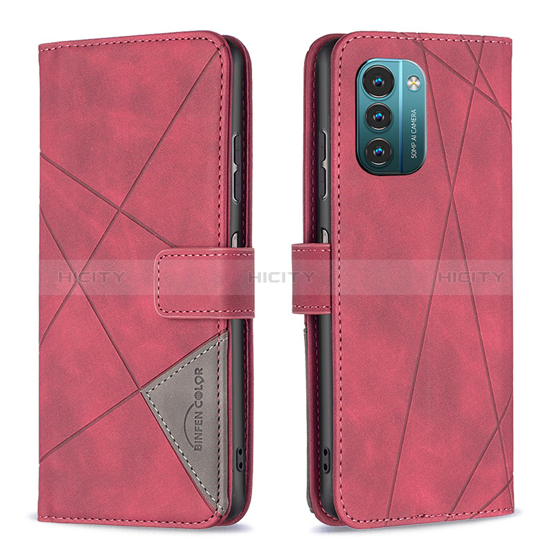 Custodia Portafoglio In Pelle Cover con Supporto B08F per Nokia G11