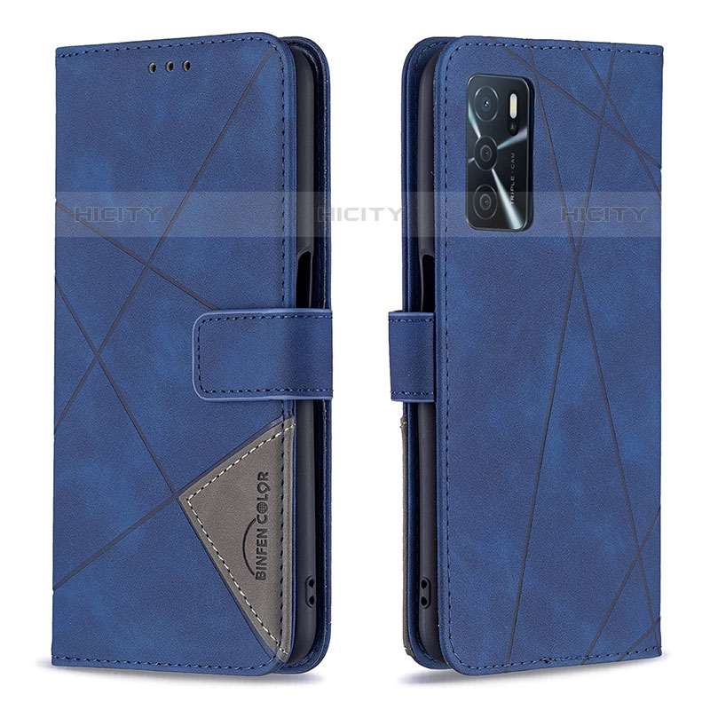 Custodia Portafoglio In Pelle Cover con Supporto B08F per Oppo A16s