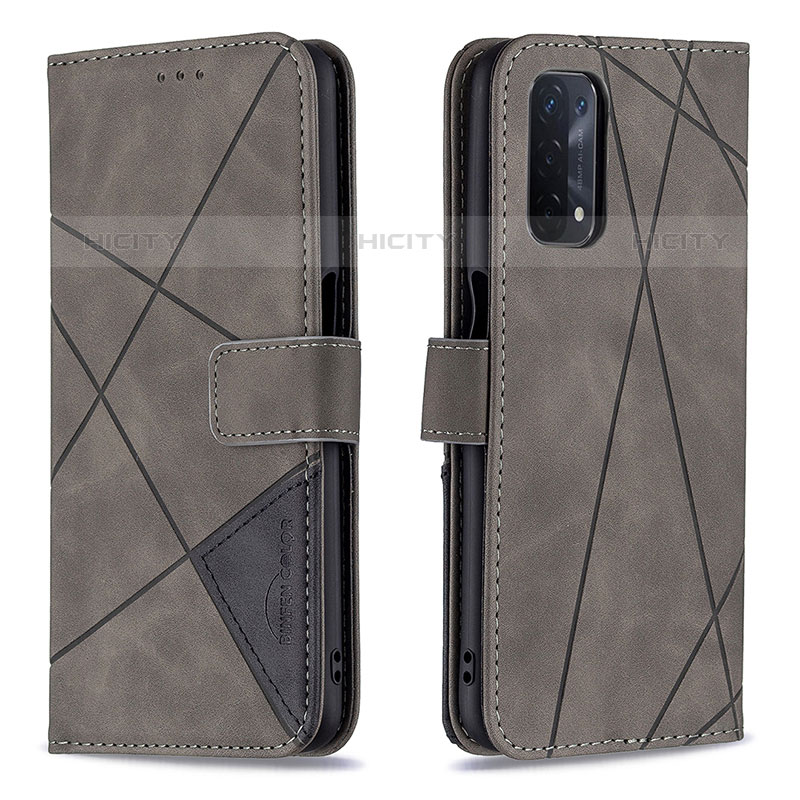 Custodia Portafoglio In Pelle Cover con Supporto B08F per Oppo A93 5G