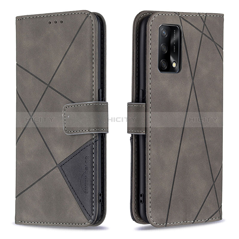 Custodia Portafoglio In Pelle Cover con Supporto B08F per Oppo A95 4G