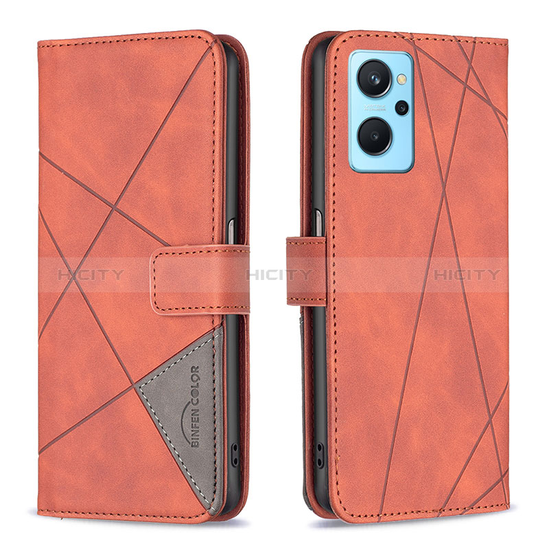 Custodia Portafoglio In Pelle Cover con Supporto B08F per Oppo A96 4G