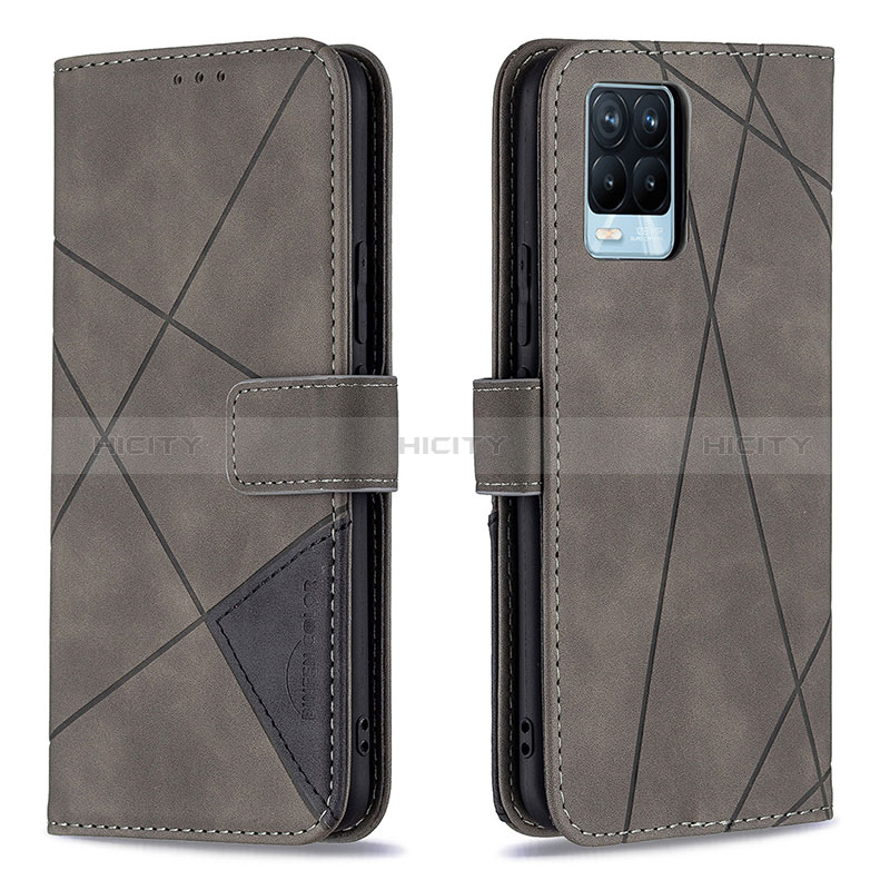 Custodia Portafoglio In Pelle Cover con Supporto B08F per Realme 8 4G