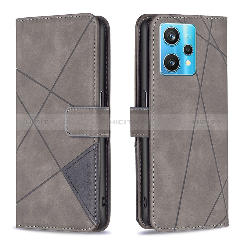 Custodia Portafoglio In Pelle Cover con Supporto B08F per Realme 9 4G