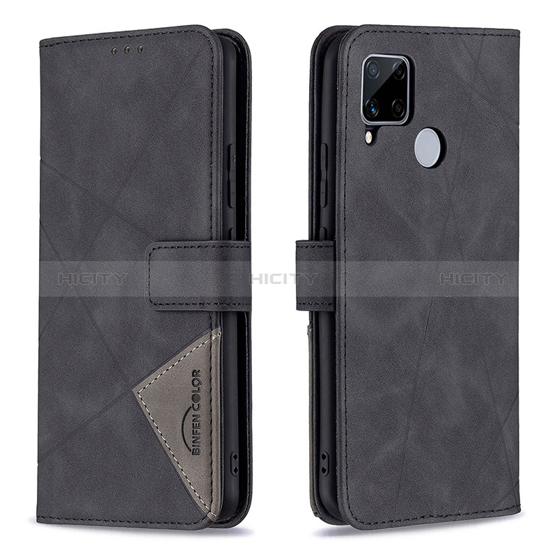 Custodia Portafoglio In Pelle Cover con Supporto B08F per Realme C12