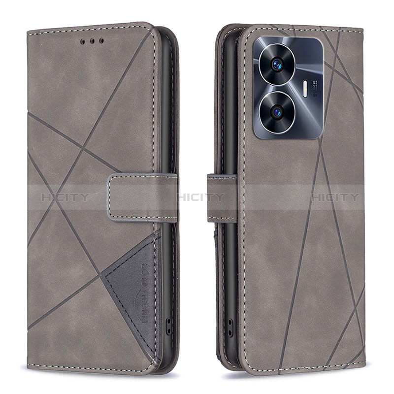 Custodia Portafoglio In Pelle Cover con Supporto B08F per Realme Narzo N55