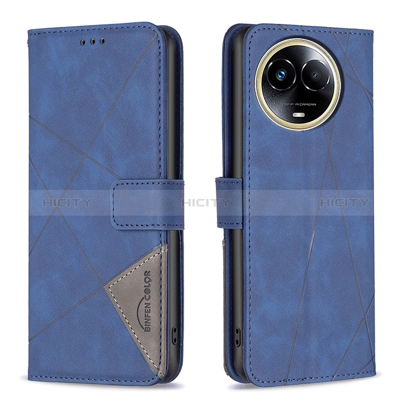 Custodia Portafoglio In Pelle Cover con Supporto B08F per Realme V50s 5G