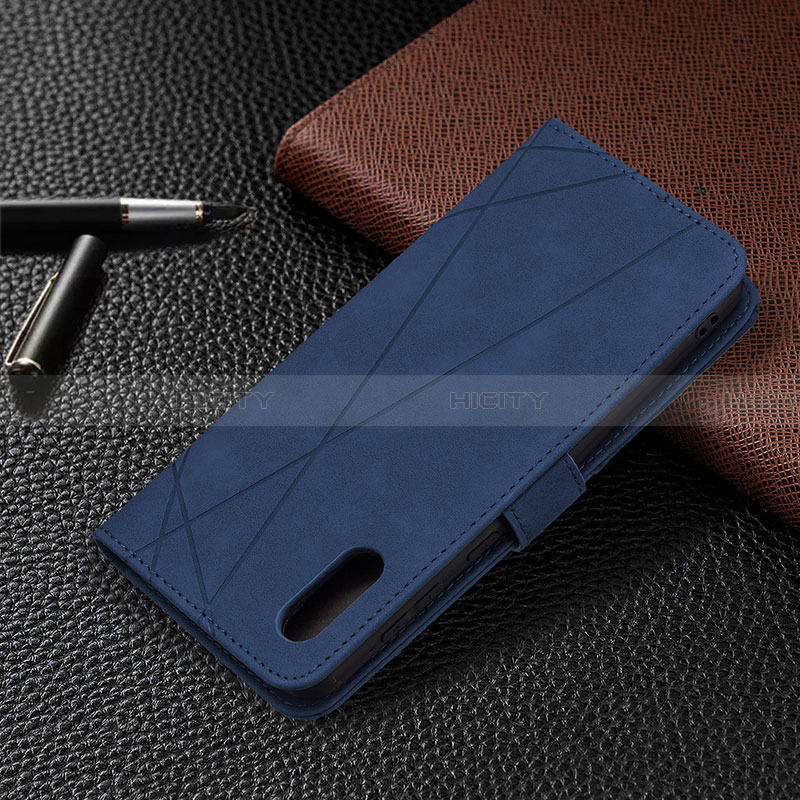 Custodia Portafoglio In Pelle Cover con Supporto B08F per Samsung Galaxy A02