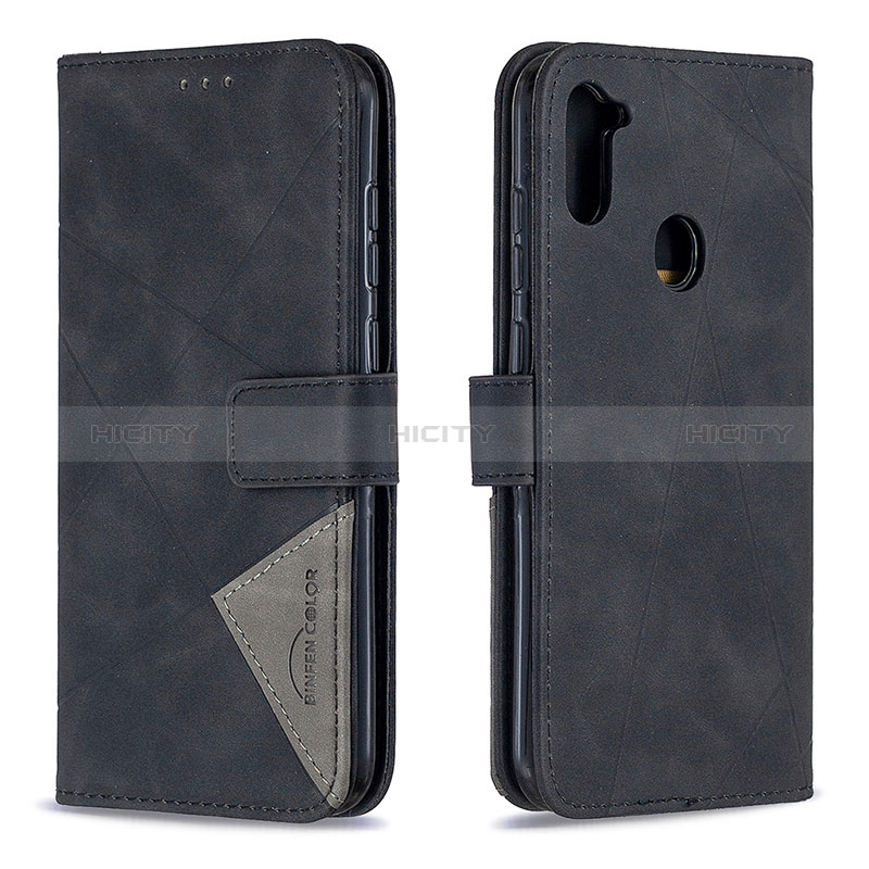 Custodia Portafoglio In Pelle Cover con Supporto B08F per Samsung Galaxy A11