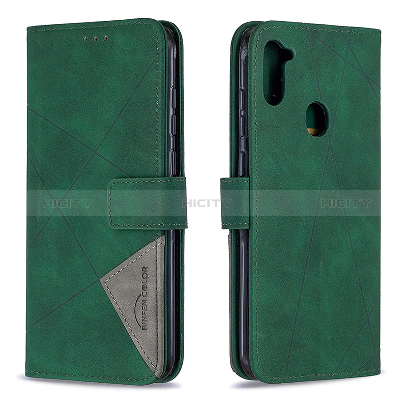 Custodia Portafoglio In Pelle Cover con Supporto B08F per Samsung Galaxy A11