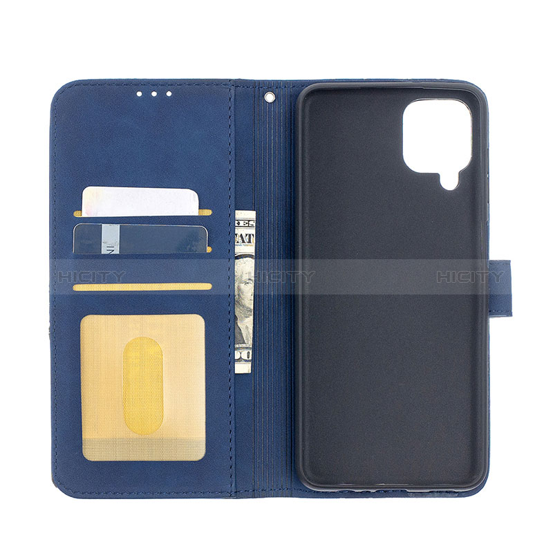 Custodia Portafoglio In Pelle Cover con Supporto B08F per Samsung Galaxy A12 5G