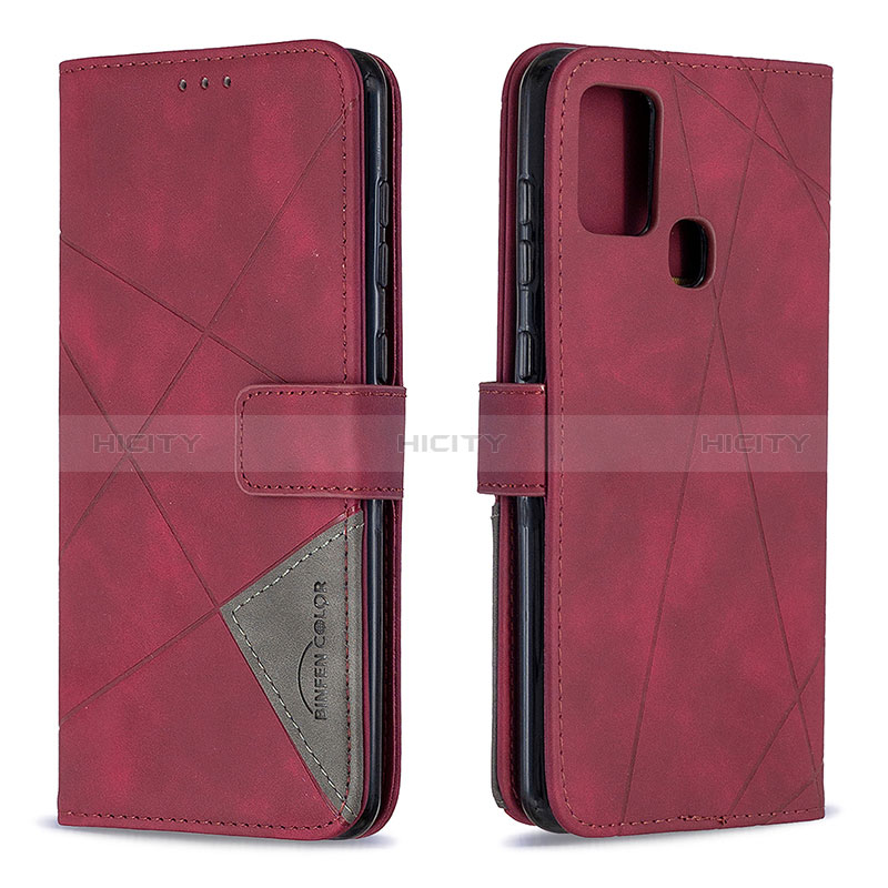 Custodia Portafoglio In Pelle Cover con Supporto B08F per Samsung Galaxy A21s