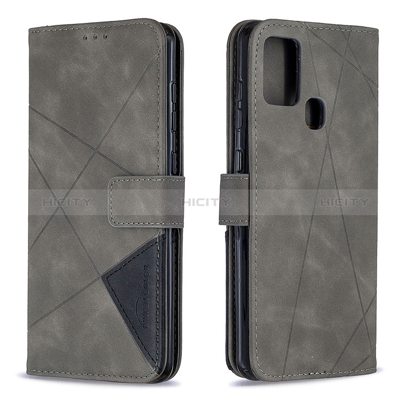 Custodia Portafoglio In Pelle Cover con Supporto B08F per Samsung Galaxy A21s