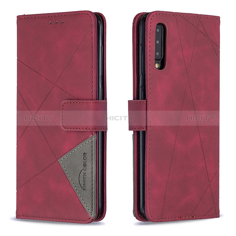 Custodia Portafoglio In Pelle Cover con Supporto B08F per Samsung Galaxy A30S