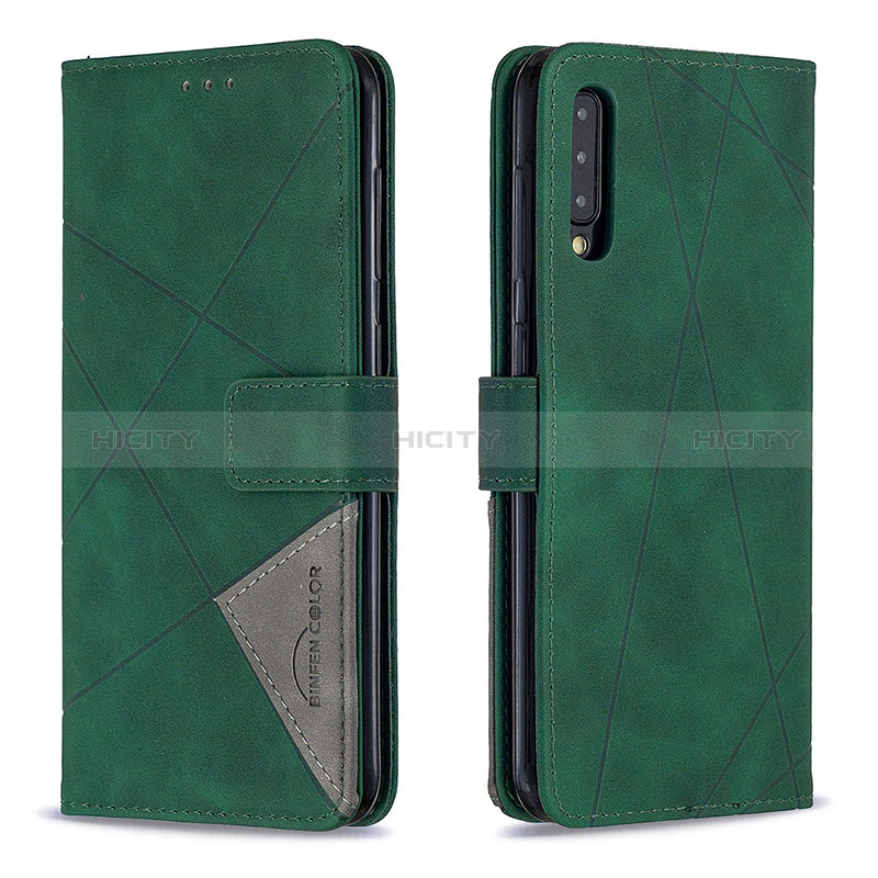 Custodia Portafoglio In Pelle Cover con Supporto B08F per Samsung Galaxy A50