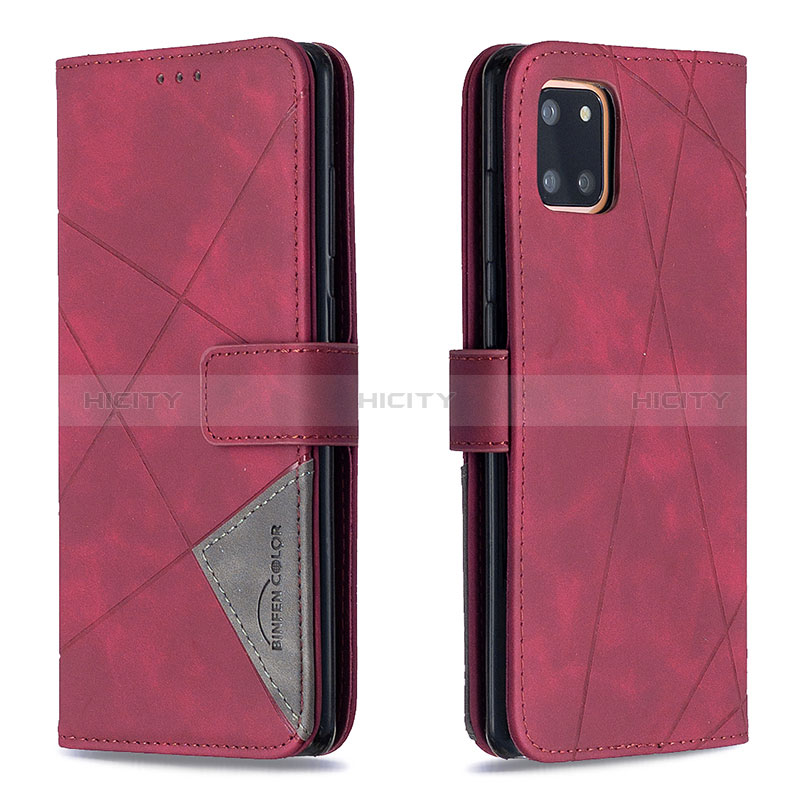 Custodia Portafoglio In Pelle Cover con Supporto B08F per Samsung Galaxy A81