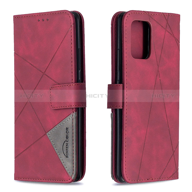 Custodia Portafoglio In Pelle Cover con Supporto B08F per Samsung Galaxy A91