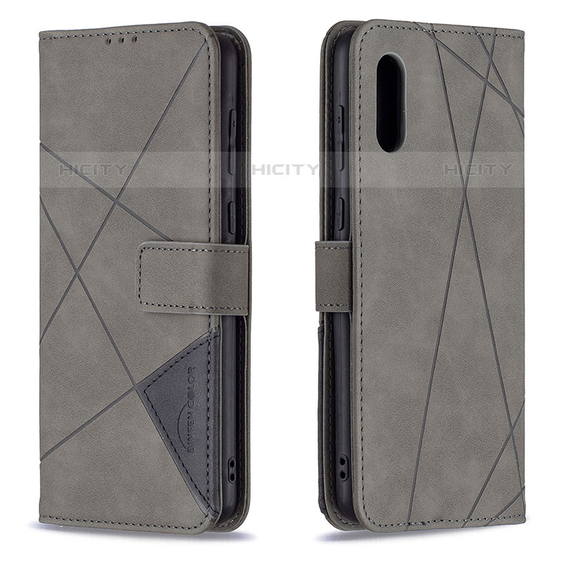 Custodia Portafoglio In Pelle Cover con Supporto B08F per Samsung Galaxy M02