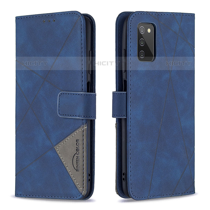 Custodia Portafoglio In Pelle Cover con Supporto B08F per Samsung Galaxy M02s