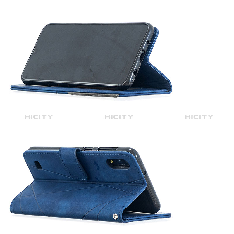 Custodia Portafoglio In Pelle Cover con Supporto B08F per Samsung Galaxy M10