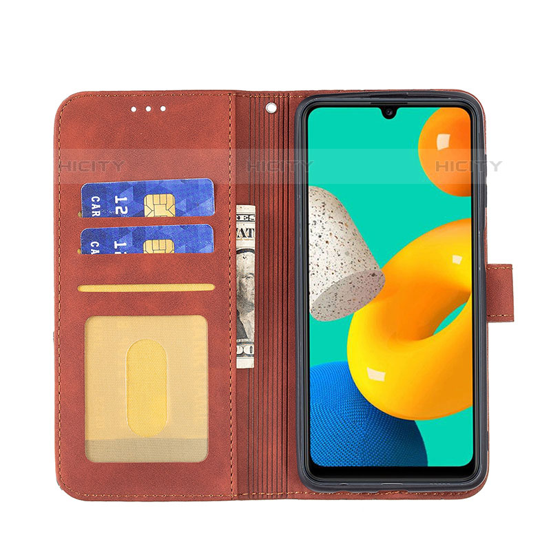 Custodia Portafoglio In Pelle Cover con Supporto B08F per Samsung Galaxy M32 4G