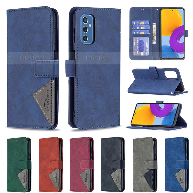 Custodia Portafoglio In Pelle Cover con Supporto B08F per Samsung Galaxy M52 5G