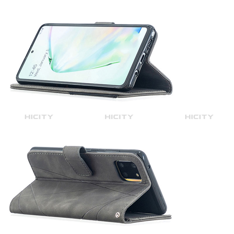 Custodia Portafoglio In Pelle Cover con Supporto B08F per Samsung Galaxy Note 10 Lite